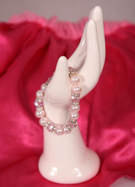 Pink Fashion Bead Bracelet